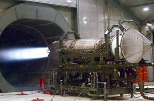 Pratt Whitney F119 Jet engine test