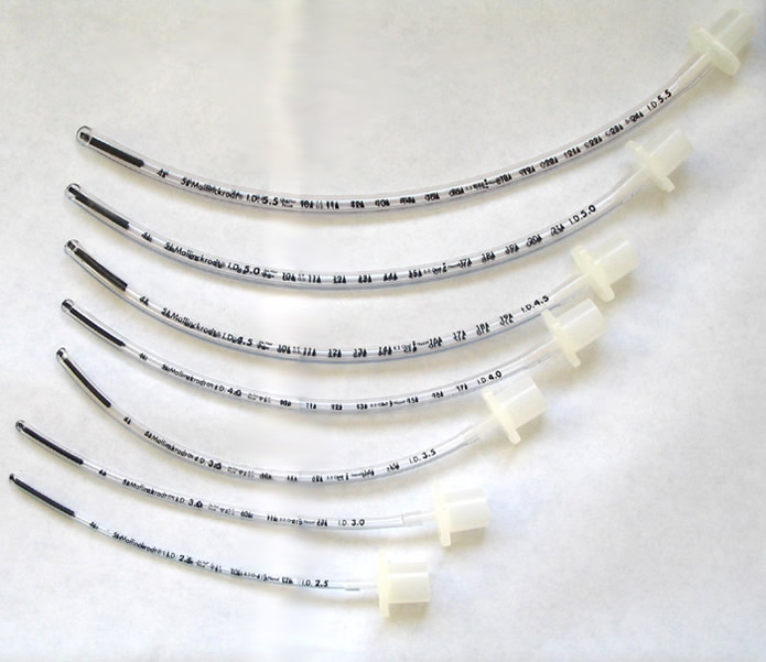 paediatric endotracheal tubes